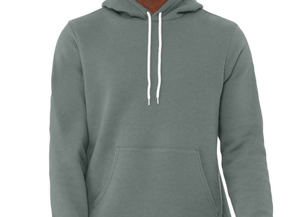 BELLA+CANVAS Unisex Sponge Fleece Pullover Hoodie BC3719 Blue Storm