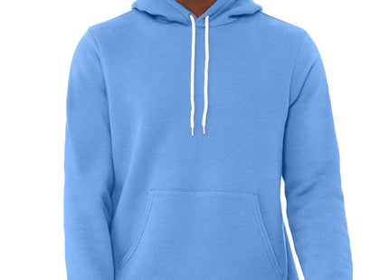 BELLA+CANVAS Unisex Sponge Fleece Pullover Hoodie BC3719 Carolina Blue