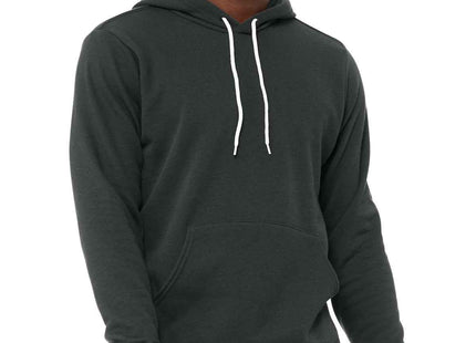 BELLA+CANVAS Unisex Sponge Fleece Pullover Hoodie BC3719 Dark Grey