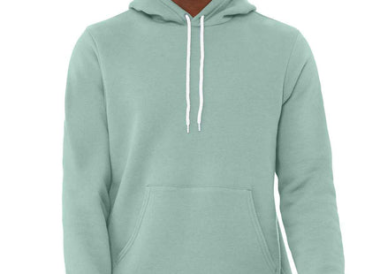 BELLA+CANVAS Unisex Sponge Fleece Pullover Hoodie BC3719 Dusty Blue