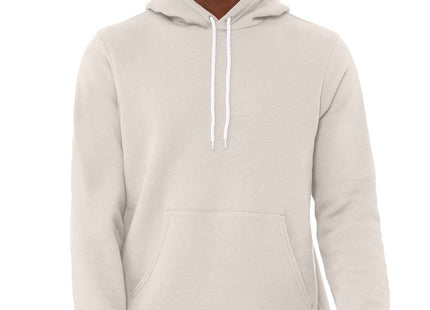 BELLA+CANVAS Unisex Sponge Fleece Pullover Hoodie BC3719 Heather Dust