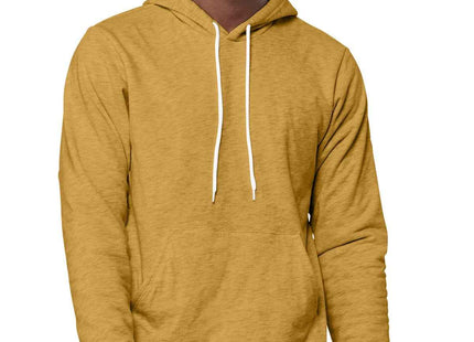 BELLA+CANVAS Unisex Sponge Fleece Pullover Hoodie BC3719 Heather Mustard