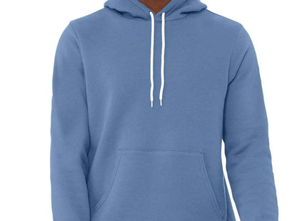 BELLA+CANVAS Unisex Sponge Fleece Pullover Hoodie BC3719 Lavender Blue