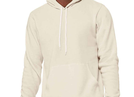 BELLA+CANVAS Unisex Sponge Fleece Pullover Hoodie BC3719 Natural