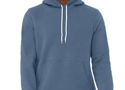BELLA+CANVAS Unisex Sponge Fleece Pullover Hoodie BC3719 Steel Blue