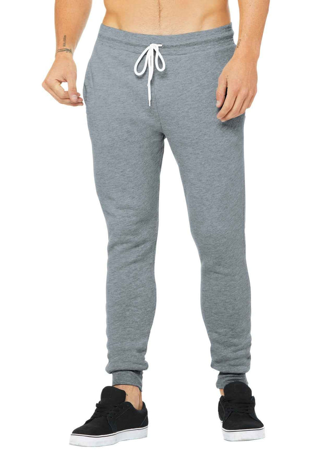 BELLA+CANVAS Unisex Jogger Sweatpants BC3727 Athletic Heather