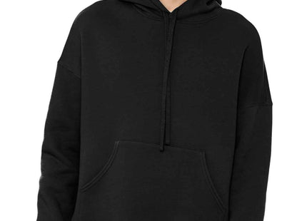 BELLA+CANVAS Unisex Sponge Fleece Pullover DTM Hoodie BC3729 Black