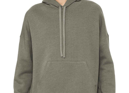 BELLA+CANVAS Unisex Sponge Fleece Pullover DTM Hoodie BC3729 Heather Stone
