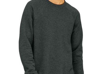 BELLA+CANVAS Unisex Sponge Fleece Raglan Sweatshirt BC3901 Grey Acid Fleece