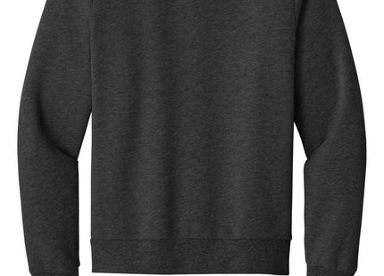 BELLA+CANVAS Unisex Sponge Fleece Classic Crewneck Sweatshirt BC3911 Dark Grey Heather