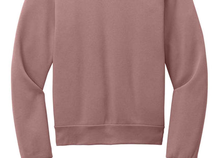 BELLA+CANVAS Unisex Sponge Fleece Classic Crewneck Sweatshirt BC3911 Mauve