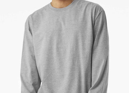 BELLA+CANVAS Unisex 75Ounce Heavyweight Long Sleeve Tee BC4651 Athletic Heather