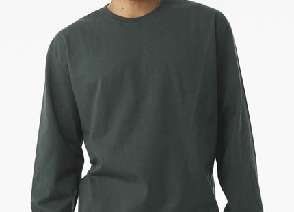 BELLA+CANVAS Unisex 75Ounce Heavyweight Long Sleeve Tee BC4651 Hunter Green