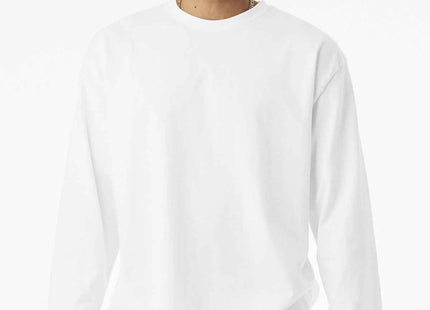 BELLA+CANVAS Unisex 75Ounce Heavyweight Long Sleeve Tee BC4651 White