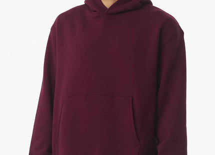 BELLA+CANVAS Unisex 10Ounce Heavyweight Pullover Hoodie BC4719 Maroon