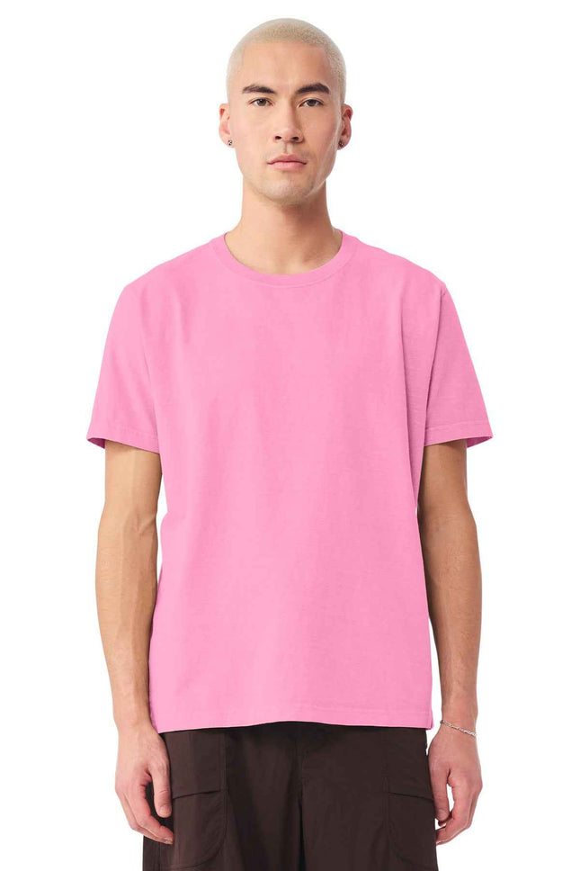BELLA+CANVAS Unisex Heavyweight GarmentDyed Tee BC4810GD Bubble Gum