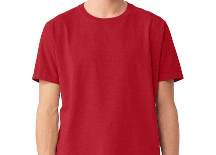 BELLA+CANVAS Unisex Heavyweight GarmentDyed Tee BC4810GD Pop Red