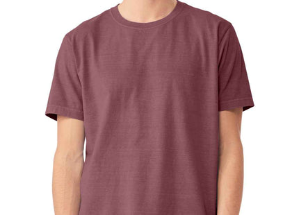 BELLA+CANVAS Unisex Heavyweight GarmentDyed Tee BC4810GD Washed Maroon