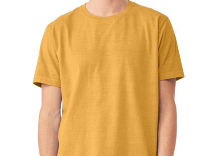 BELLA+CANVAS Unisex Heavyweight GarmentDyed Tee BC4810GD Washed Mustard