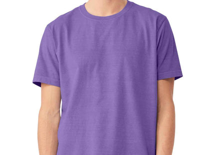 BELLA+CANVAS Unisex Heavyweight GarmentDyed Tee BC4810GD Washed Purple