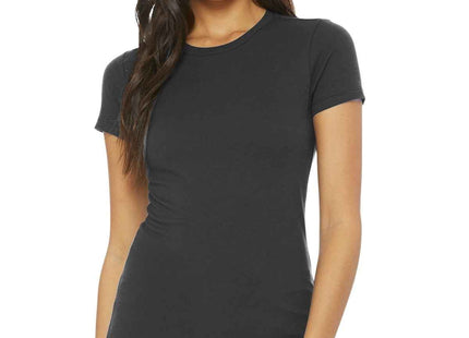 BELLA+CANVAS Women's Slim Fit Tee BC6004 Asphalt