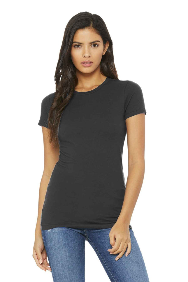 BELLA+CANVAS Women's Slim Fit Tee BC6004 Asphalt