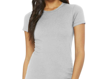 BELLA+CANVAS Women's Slim Fit Tee BC6004 Silver