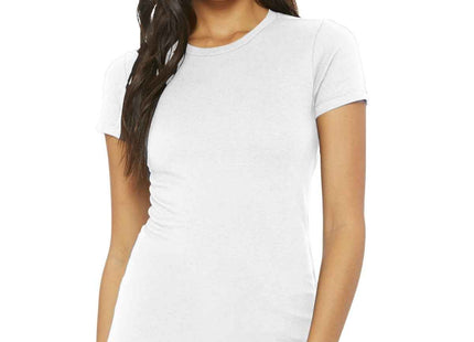 BELLA+CANVAS Women's Slim Fit Tee BC6004 White