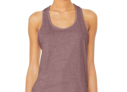 BELLA+CANVAS Women's Jersey Racerback Tank BC6008 Heather Mauve