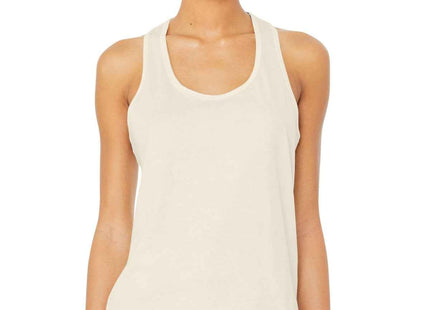 BELLA+CANVAS Women's Jersey Racerback Tank BC6008 Natural
