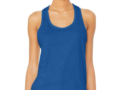 BELLA+CANVAS Women's Jersey Racerback Tank BC6008 True Royal