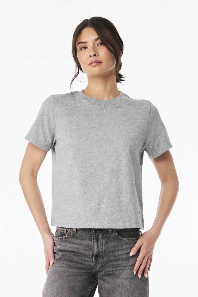 BELLA+CANVAS Women's 6Ounce Heavyweight Tee BC6110 Athletic Heather