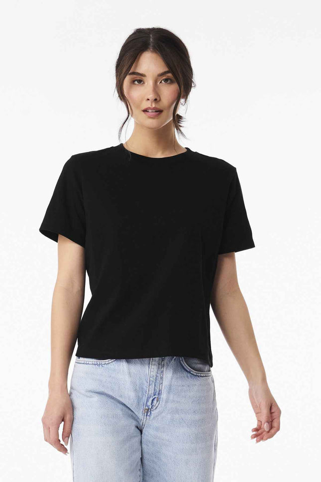 BELLA+CANVAS Women's 6Ounce Heavyweight Tee BC6110 Black