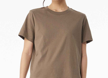 BELLA+CANVAS Women's 6Ounce Heavyweight Tee BC6110 Vintage Brown