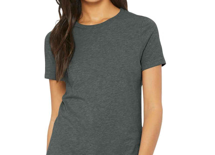 BELLA+CANVAS Women's Relaxed CVC Tee BC6400CVC Deep Heather