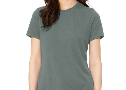 BELLA+CANVAS Women's Relaxed Jersey Short Sleeve Tee BC6400 Blue Storm
