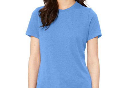 BELLA+CANVAS Women's Relaxed Jersey Short Sleeve Tee BC6400 Carolina Blue