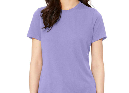 BELLA+CANVAS Women's Relaxed Jersey Short Sleeve Tee BC6400 Dark Lavender