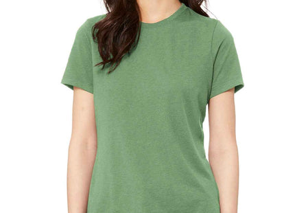 BELLA+CANVAS Women's Relaxed Jersey Short Sleeve Tee BC6400 Leaf