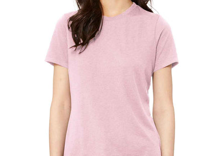 BELLA+CANVAS Women's Relaxed Jersey Short Sleeve Tee BC6400 Pink