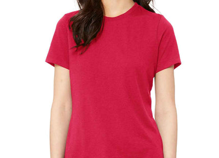BELLA+CANVAS Women's Relaxed Jersey Short Sleeve Tee BC6400 Red