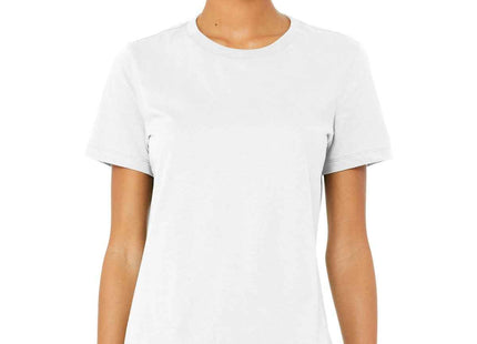 BELLA+CANVAS Women's Relaxed Jersey Short Sleeve Tee BC6400 White