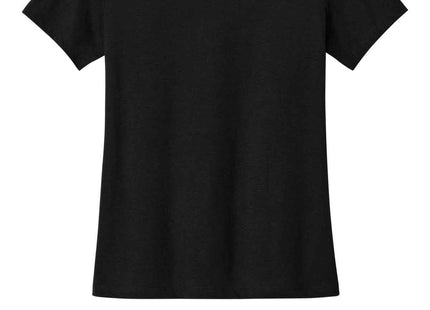 BELLA+CANVAS Women's Relaxed Heather CVC VNeck Tee BC6405CVC Solid Black Blend