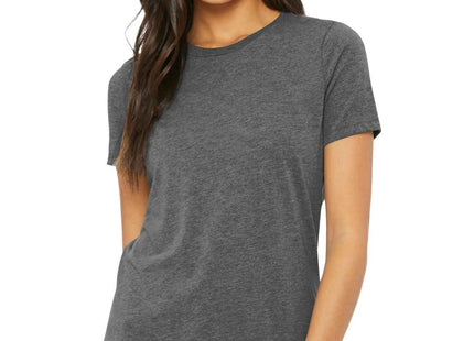 BELLA+CANVAS Women's Relaxed Triblend Tee BC6413 Grey Triblend
