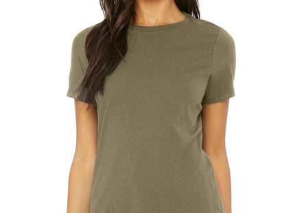 BELLA+CANVAS Women's Relaxed Triblend Tee BC6413 Olive Triblend