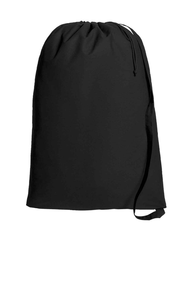 Port Authority Core Cotton Laundry Bag BG0850 Deep Black OSFA