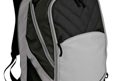 Port Authority Xcape Computer Backpack BG100 Black Grey OSFA