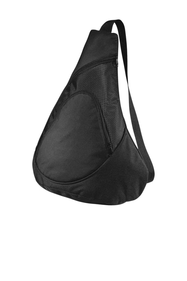 Port Authority Honeycomb Sling Pack BG1010 Black OSFA