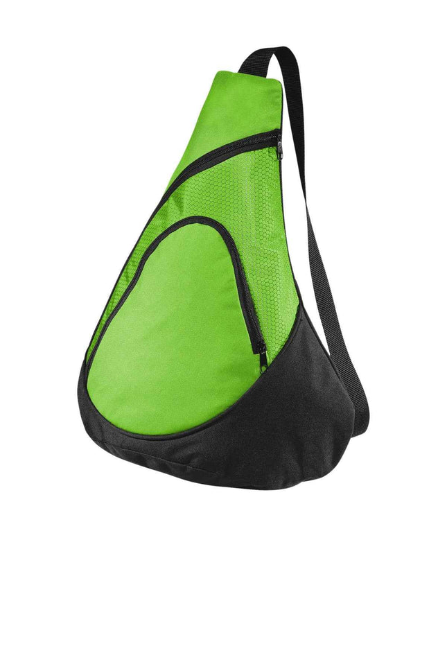 Port Authority Honeycomb Sling Pack BG1010 Lime OSFA
