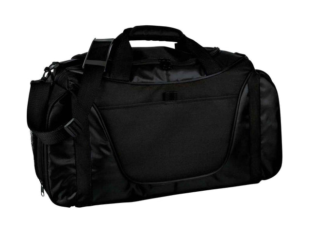 Port Authority Medium TwoTone Duffel BG1050 Black Black OSFA